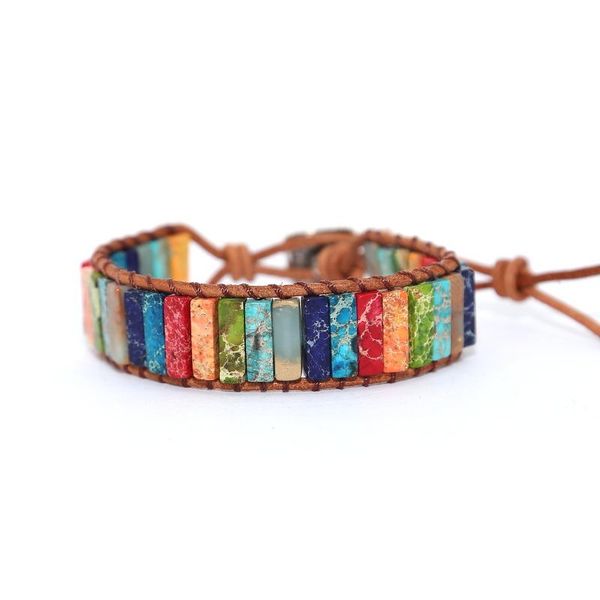 link, chain 7 chakra bracelets handmade colorful bracelet beads stone leather wrap bangle jewelry gifts lxh, Black
link, chain 7 chakra bracelets handmade colorful bracelet beads stone leather wrap bangle jewelry gifts lxh, Black