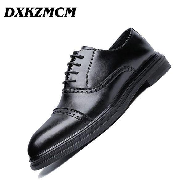 dress shoes dxkzmcm genuine leather men brogues lace-up bullock business oxfords male formal, Black
dress shoes dxkzmcm genuine leather men brogues lace-up bullock business oxfords male formal, Black