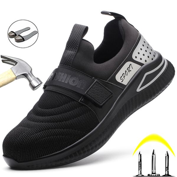 new steel toe shoes work sneakers men safety shoes puncture-proof security industrial shoes lightweight work dropshipping, Black
new steel toe shoes work sneakers men safety shoes puncture-proof security industrial shoes lightweight work dropshipping, Black