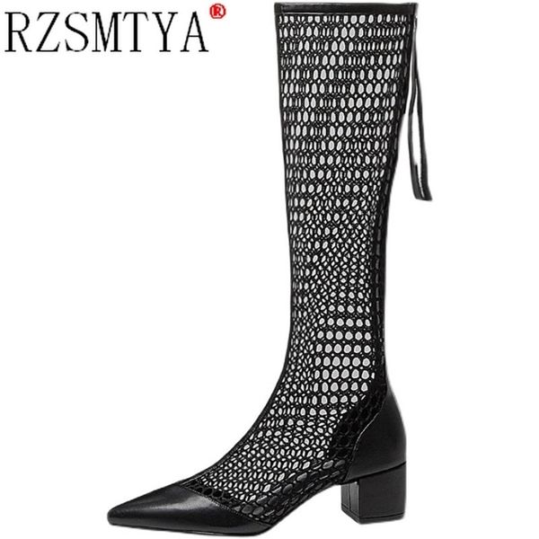 women sandals boots summer gladiator zipper mesh breathable med heels fashion designer shoe 211105, Black
women sandals boots summer gladiator zipper mesh breathable med heels fashion designer shoe 211105, Black