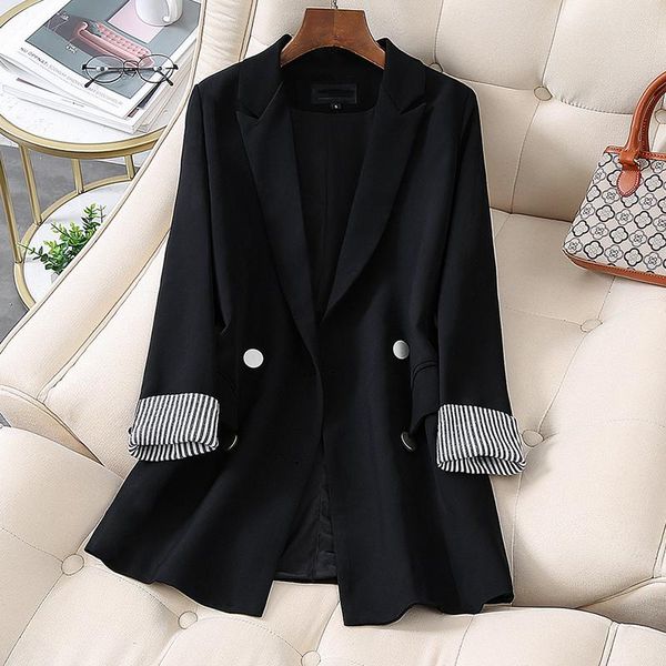 women's suits & blazers vintage bouble breasted striped cuff women blazer spring pockets jackets female retro coat work feminino outerw, White;black
women's suits & blazers vintage bouble breasted striped cuff women blazer spring pockets jackets female retro coat work feminino outerw, White;black