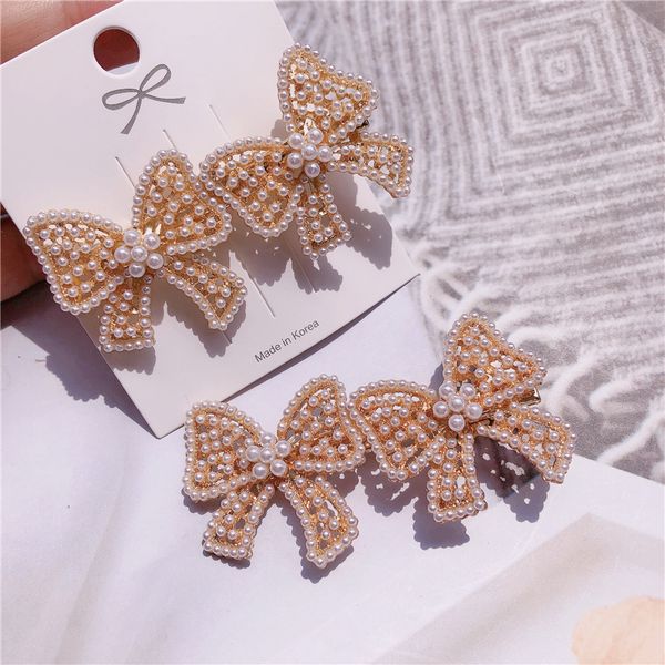 2021 new sweet girl cute double imitation pearl butterfly hairpins korea fashion graceful women's duckbill clip hair accessories, Slivery;white
2021 new sweet girl cute double imitation pearl butterfly hairpins korea fashion graceful women's duckbill clip hair accessories, Slivery;white