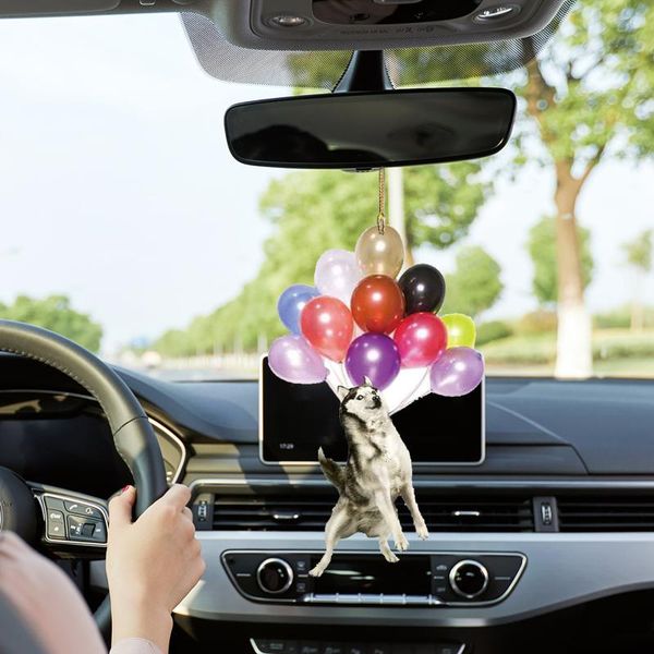 decorative objects & figurines cartoon cute dog car hanging ornament with colorful balloon home decorations decoration for auto wind chimes
decorative objects & figurines cartoon cute dog car hanging ornament with colorful balloon home decorations decoration for auto wind chimes
