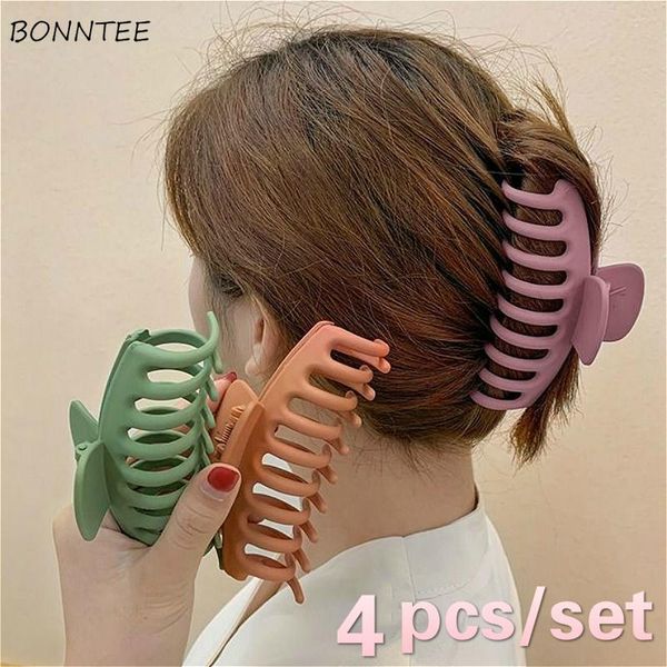 hair accessories 4pcs/set headwear women sweet solid simple ulzzang vintage trendy girls claw clip elegant summer daily womens makeup clamps
hair accessories 4pcs/set headwear women sweet solid simple ulzzang vintage trendy girls claw clip elegant summer daily womens makeup clamps
