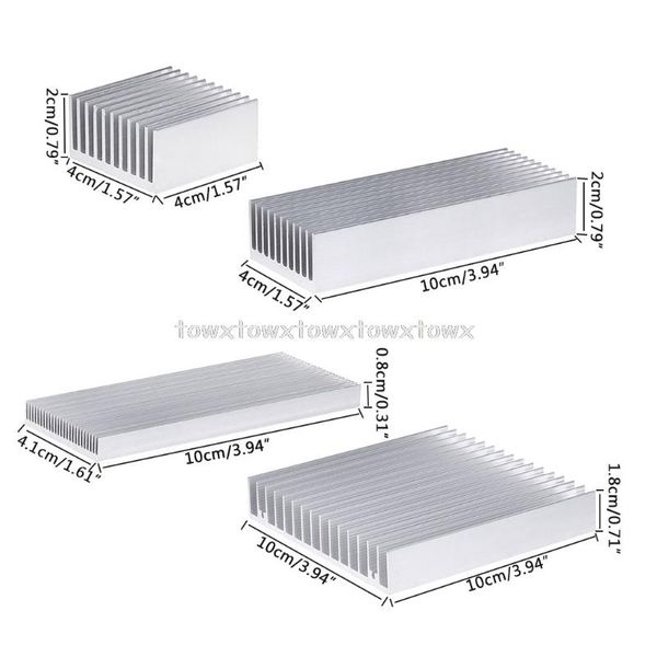 fans & coolings extruded aluminum heatsink for high power led ic chip cooler radiator heat sink j20 20 dropship
fans & coolings extruded aluminum heatsink for high power led ic chip cooler radiator heat sink j20 20 dropship