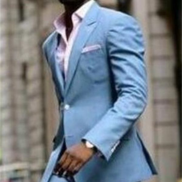 men's suits & blazers custom blue slim-cut male jacket, double-slit wedding bridegroom, pants kuhw, White;black
men's suits & blazers custom blue slim-cut male jacket, double-slit wedding bridegroom, pants kuhw, White;black
