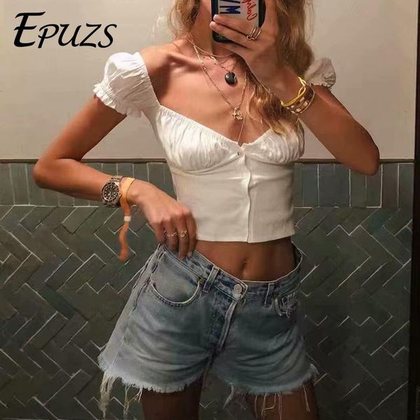summer for women blouses white crop puff sleeve blouse women shirts ruffle streetwear korean fashion clothing
summer for women blouses white crop puff sleeve blouse women shirts ruffle streetwear korean fashion clothing