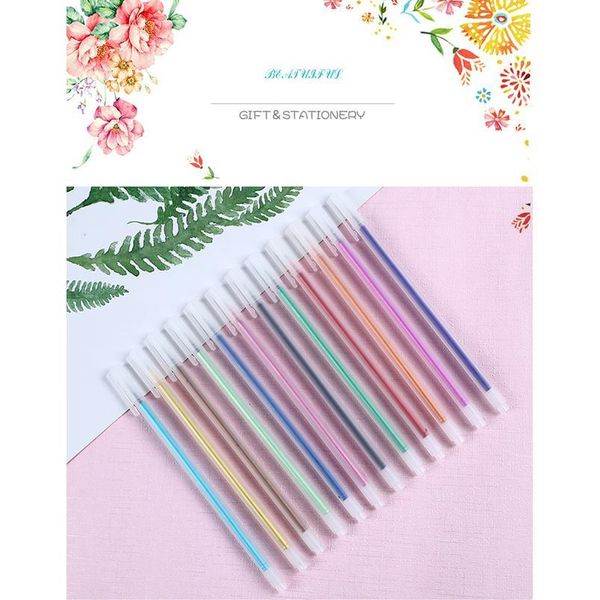 12pcs/set cute candy colors gel pen refills rod for school office coloring book journals drawing doodling pen art qylclw
12pcs/set cute candy colors gel pen refills rod for school office coloring book journals drawing doodling pen art qylclw
