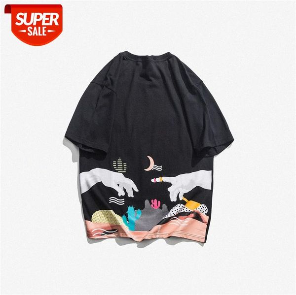 summer men's short-sleeved round neck pullover back creative printing college style t-shirt #vg9i, White;black
summer men's short-sleeved round neck pullover back creative printing college style t-shirt #vg9i, White;black