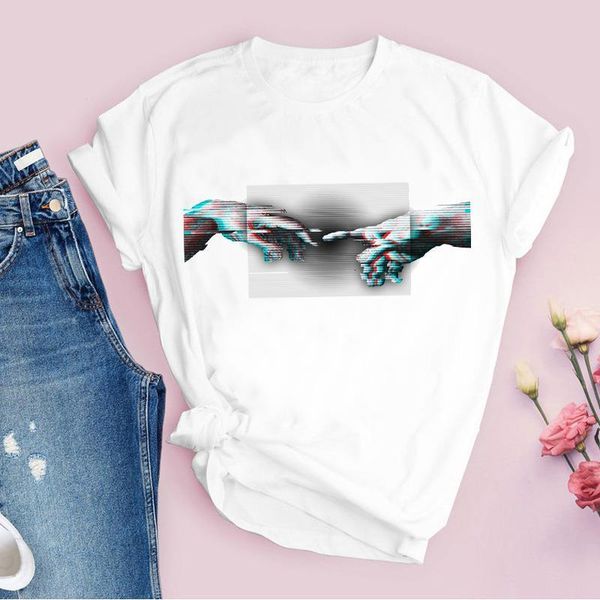 women graphic aesthetic kawaii cartoon hand cute summer autumn print lady tees clothing female t shirt womens t-shirt, White
women graphic aesthetic kawaii cartoon hand cute summer autumn print lady tees clothing female t shirt womens t-shirt, White