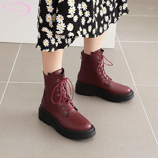 boots casual style round toe ankle fashion platform lace-up black beige red high-heeled chunky motorcycle women's shoes1
boots casual style round toe ankle fashion platform lace-up black beige red high-heeled chunky motorcycle women's shoes1
