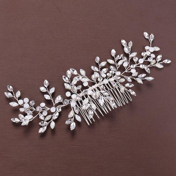 hair clips & barrettes silver color flower rhinestone leaf bride combs headpiece tiaras women comb wedding jewelry accessories lb, Golden;silver
hair clips & barrettes silver color flower rhinestone leaf bride combs headpiece tiaras women comb wedding jewelry accessories lb, Golden;silver