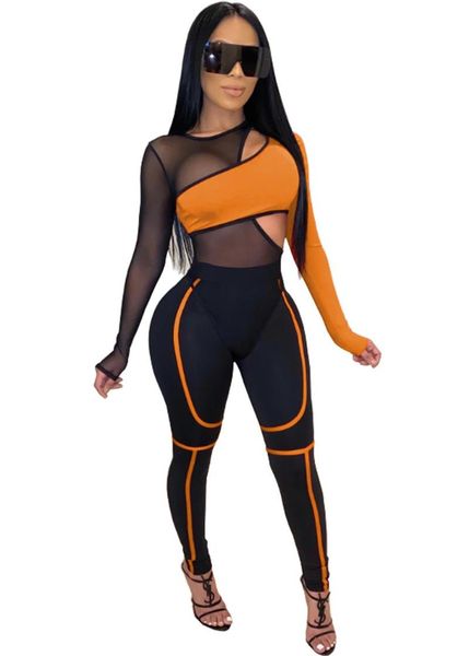 women's jumpsuits & rompers beach style hollow out lady mesh spliced full sleeve catsuits skinny length sports, Black;white
women's jumpsuits & rompers beach style hollow out lady mesh spliced full sleeve catsuits skinny length sports, Black;white