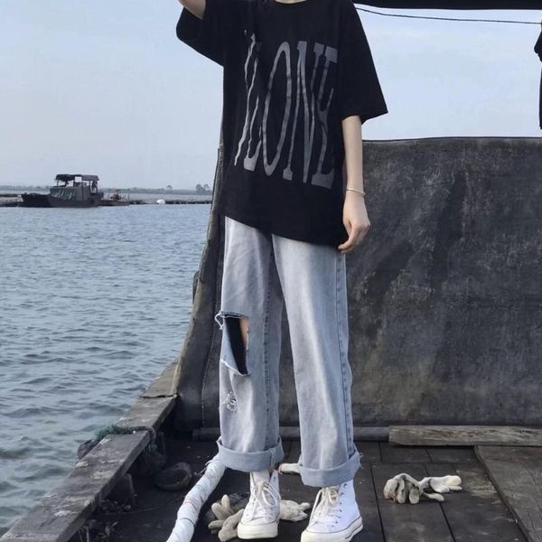 women's jeans woman ripped high waist loose pants street clothes denim clothing blue streetwear fashion vintage cargo girl
women's jeans woman ripped high waist loose pants street clothes denim clothing blue streetwear fashion vintage cargo girl
