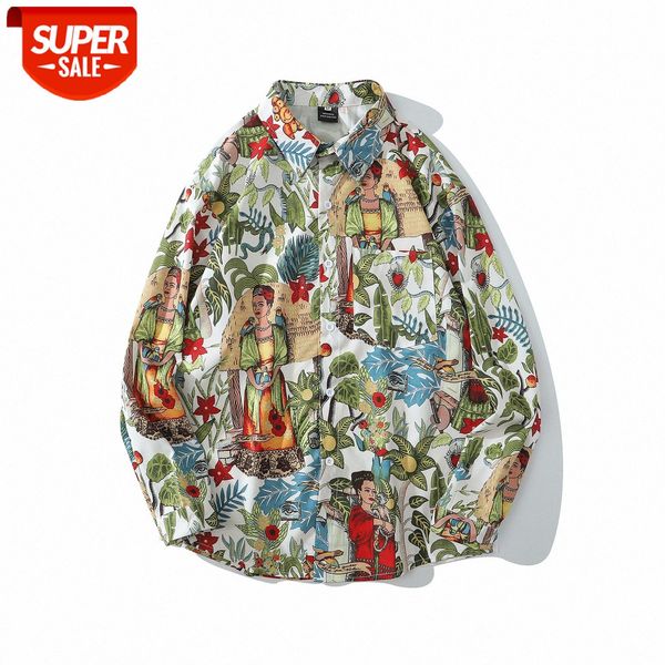 japanese street ruffian handsome flower shirt male hip-hop retro vintage loose couple long-sleeved jacket #ub3t, White;black
japanese street ruffian handsome flower shirt male hip-hop retro vintage loose couple long-sleeved jacket #ub3t, White;black