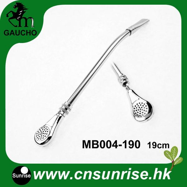 drinking straws 200pcs/lot argentina reusable yerba mate straw inox 19cm curved with removable bombilla filter easy cleaning mb004-190
drinking straws 200pcs/lot argentina reusable yerba mate straw inox 19cm curved with removable bombilla filter easy cleaning mb004-190