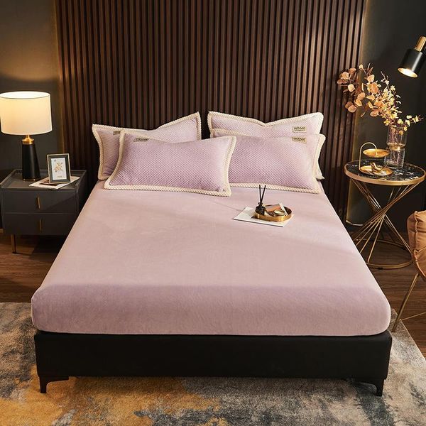 sheets & sets 1pc lilac color fitted sheet with elastic queen size colcha cama 150 solid king coral fleece bed for double
sheets & sets 1pc lilac color fitted sheet with elastic queen size colcha cama 150 solid king coral fleece bed for double