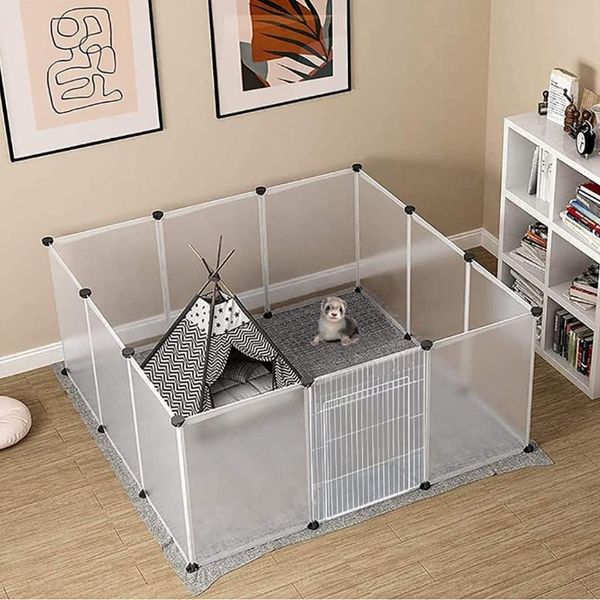 kennels & pens pet playpen for puppy - plastic yard fence tent small animals,rabbits kennel cage,diy portable large spac
kennels & pens pet playpen for puppy - plastic yard fence tent small animals,rabbits kennel cage,diy portable large spac