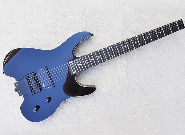 black headless electric guitar with floyd rose,one emg pickup,rosewood fretboard,24 frets
black headless electric guitar with floyd rose,one emg pickup,rosewood fretboard,24 frets