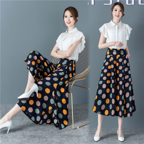 2021 new summer middle aged women elastic waist large size wide leg skirt pants lady cotton silk printed trousers skirts y382 gp2o, Black
2021 new summer middle aged women elastic waist large size wide leg skirt pants lady cotton silk printed trousers skirts y382 gp2o, Black