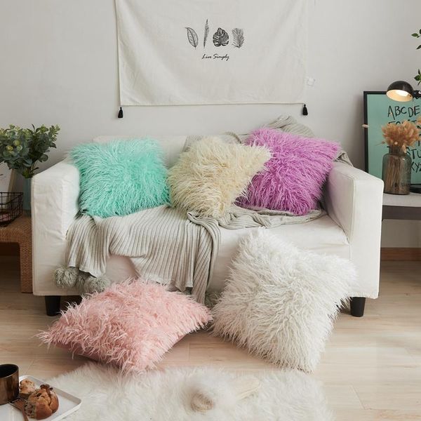 cushion/decorative pillow fluffy plush pillowcase nordic style cushion cover sofa bed case throw car decor christmas
cushion/decorative pillow fluffy plush pillowcase nordic style cushion cover sofa bed case throw car decor christmas