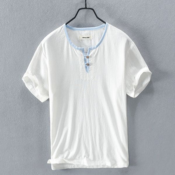 2021 new vero de manga curta casual masculina t camisa branca marca moda para homens confortvel em torno do pescoo camiseta jn6e, White
2021 new vero de manga curta casual masculina t camisa branca marca moda para homens confortvel em torno do pescoo camiseta jn6e, White