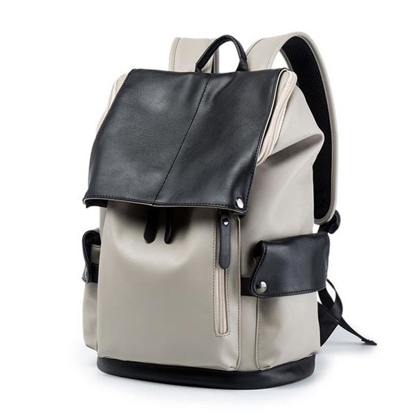 backpack preppy style lapfor man pu leather backpacks computer leisure youth travel rucks teenagers schoolbag college
backpack preppy style lapfor man pu leather backpacks computer leisure youth travel rucks teenagers schoolbag college
