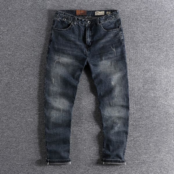 2021 british men's jeans trendy slim fit straight versatile pants handsome boy wear 0761 bygw, White;black
2021 british men's jeans trendy slim fit straight versatile pants handsome boy wear 0761 bygw, White;black