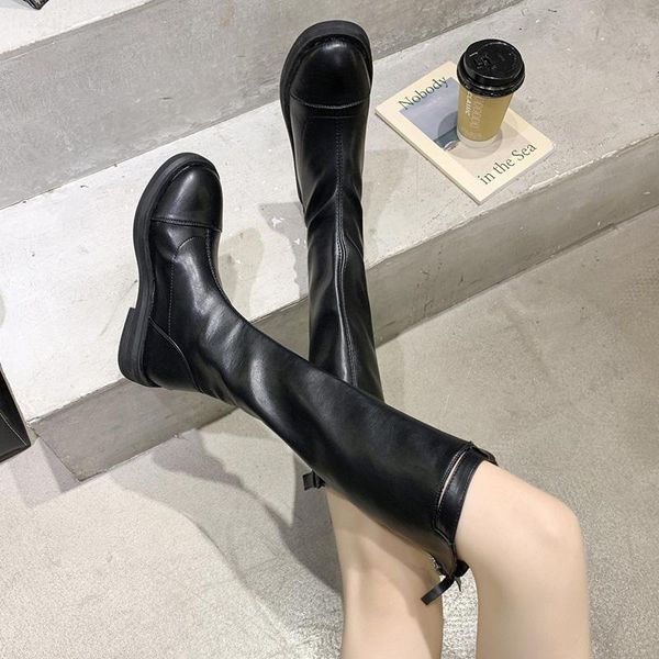 boots round toe women's rubber shoes thigh high heels winter footwear boots-women rain over-the-knee autumn 2021, Black
boots round toe women's rubber shoes thigh high heels winter footwear boots-women rain over-the-knee autumn 2021, Black
