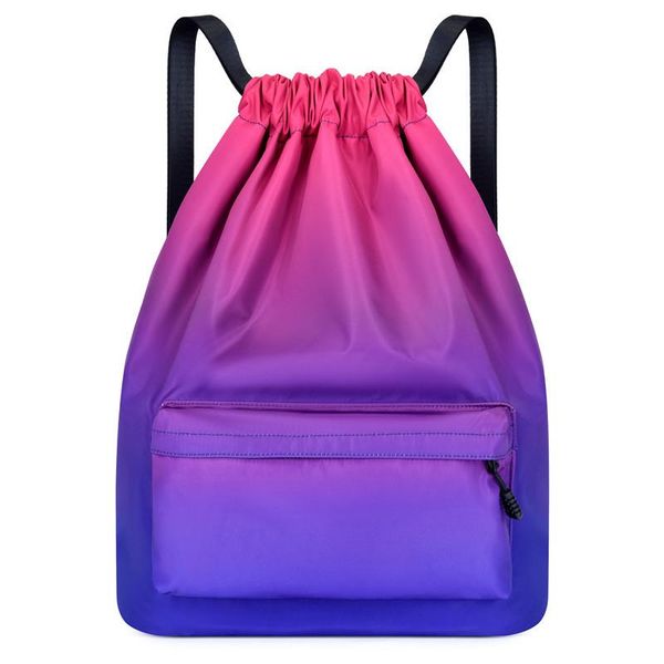 backpack gradient drawstring women's large capacity travel storage bag daily fitness sports customization
backpack gradient drawstring women's large capacity travel storage bag daily fitness sports customization