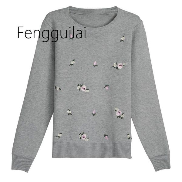 women's sweaters 2021 autumn sweater women embroidery knitted winter and pullover female tricot jersey jumper pull femme, White;black
women's sweaters 2021 autumn sweater women embroidery knitted winter and pullover female tricot jersey jumper pull femme, White;black