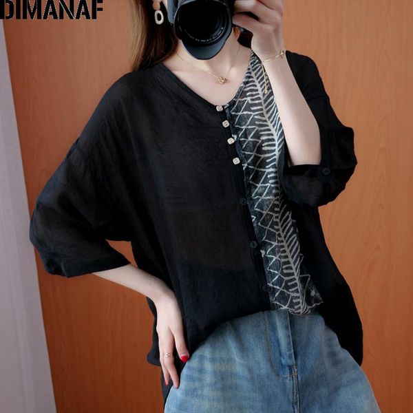 women's blouses & shirts dimanaf summer plus size women blouse vintage lady tunic print spliced loose elegant female clothing cotton l, White
women's blouses & shirts dimanaf summer plus size women blouse vintage lady tunic print spliced loose elegant female clothing cotton l, White