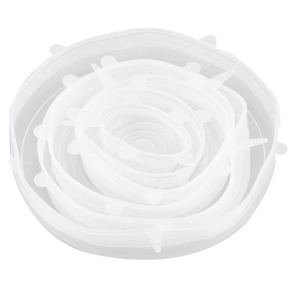 food savers & storage containers 6x silicone covers, 6-pack of various sizes stretch lids for bowl, can, jar and so on
food savers & storage containers 6x silicone covers, 6-pack of various sizes stretch lids for bowl, can, jar and so on