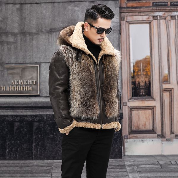 winter fur coats mens leather jacket with hood fashion motor biker bomber jackets plus size m-6xl thickening warm outerwear overcoat brown, Black
winter fur coats mens leather jacket with hood fashion motor biker bomber jackets plus size m-6xl thickening warm outerwear overcoat brown, Black