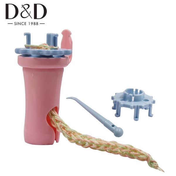 1 set plastic knitting dolly rope braided yarn wool knitter diy doll loom craft kit weaving tool accessory, Black
1 set plastic knitting dolly rope braided yarn wool knitter diy doll loom craft kit weaving tool accessory, Black