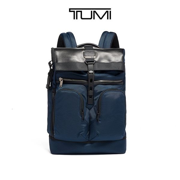 tumi / tuming alpha bravo series material splicing roll men's computer backpack 0232
tumi / tuming alpha bravo series material splicing roll men's computer backpack 0232