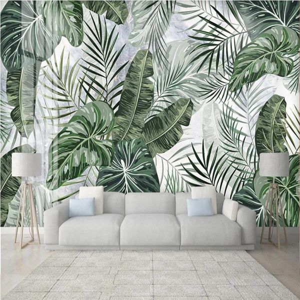 wallpapers milofi custom large wallpaper mural 3d tropical rain forest leaves marble pattern tv bedroom background
wallpapers milofi custom large wallpaper mural 3d tropical rain forest leaves marble pattern tv bedroom background