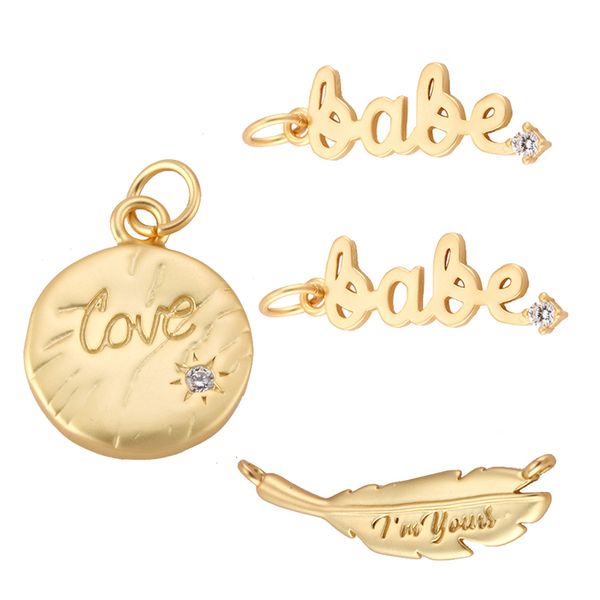 gold charms for jewelry making supplies i am yours love metal pendant diy earring necklace accessories copper zircon 5mm hole, Bronze;silver
gold charms for jewelry making supplies i am yours love metal pendant diy earring necklace accessories copper zircon 5mm hole, Bronze;silver