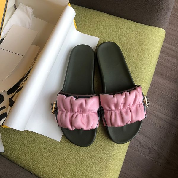 women slide sandal slipper 3 colors option indoor and outdoor beach slides platform slippers genuine leather flip flops with original box bi, Black
women slide sandal slipper 3 colors option indoor and outdoor beach slides platform slippers genuine leather flip flops with original box bi, Black