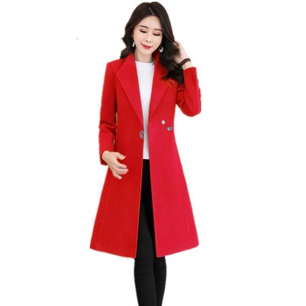 2021 new woolen female autumn winter women's mid-length wool jacket femme fashion overcoat shearing coat a427 115l, Black
2021 new woolen female autumn winter women's mid-length wool jacket femme fashion overcoat shearing coat a427 115l, Black