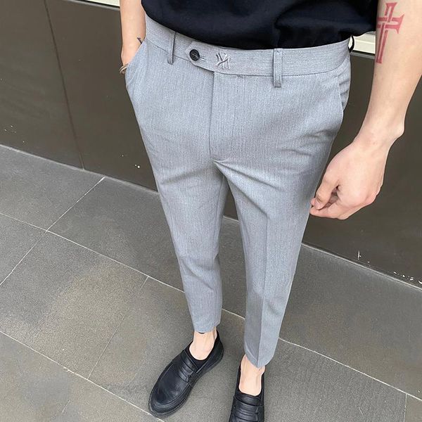 men's suits & blazers korean version of the trend slim casual pants nine-point trousers spring and summer thin with small feet, White;black
men's suits & blazers korean version of the trend slim casual pants nine-point trousers spring and summer thin with small feet, White;black