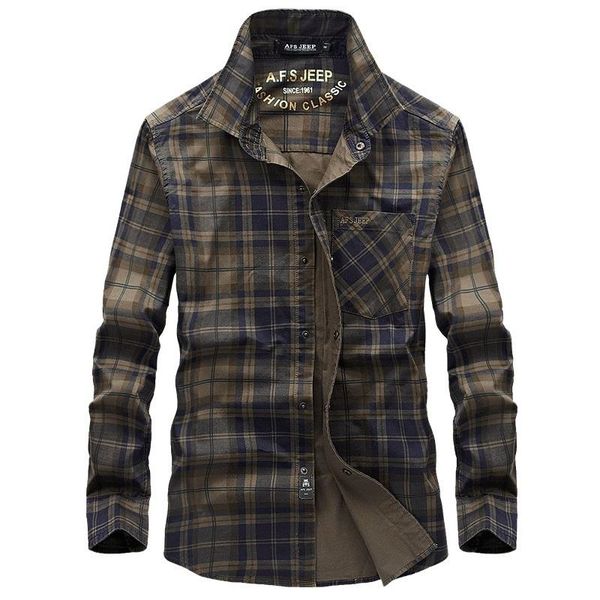 men's casual shirts 2021 brand clothing long sleeve plaid men spring clothes cotton cargo male shirt breathable military, White;black
men's casual shirts 2021 brand clothing long sleeve plaid men spring clothes cotton cargo male shirt breathable military, White;black