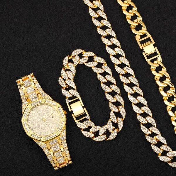 pendant necklaces iced out watch for men women hip hop rapper miami cuban chain gold necklace paved rhinestones bling set jewelry, Silver
pendant necklaces iced out watch for men women hip hop rapper miami cuban chain gold necklace paved rhinestones bling set jewelry, Silver