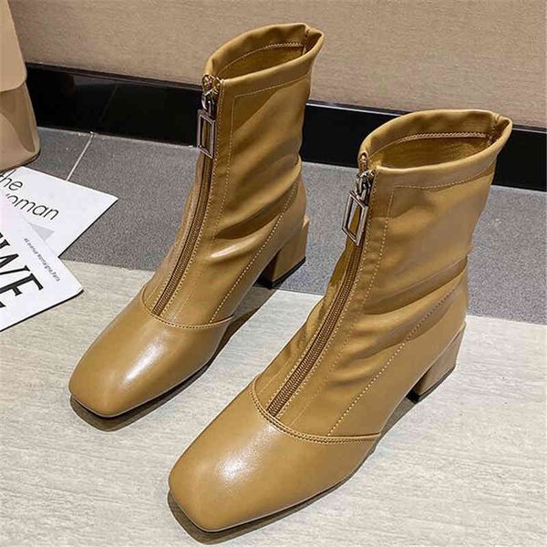 boots female fashion square toe martins spring boots autumn patent leather med heel ankle comfortable ladies front zipper shoes 1duv, Black
boots female fashion square toe martins spring boots autumn patent leather med heel ankle comfortable ladies front zipper shoes 1duv, Black