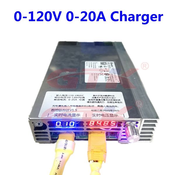 gtk lithium battery charger power 3000w 0-20a adjustable charger 0-90v 0-120v li-ion lithium lifepo4 battery pack charger
gtk lithium battery charger power 3000w 0-20a adjustable charger 0-90v 0-120v li-ion lithium lifepo4 battery pack charger
