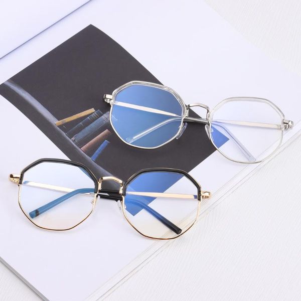 sunglasses anti-blue light optical mirror clear goggles vintage transparent lens metal glasses frame eyewear reading eyeglasses 2021, White;black
sunglasses anti-blue light optical mirror clear goggles vintage transparent lens metal glasses frame eyewear reading eyeglasses 2021, White;black