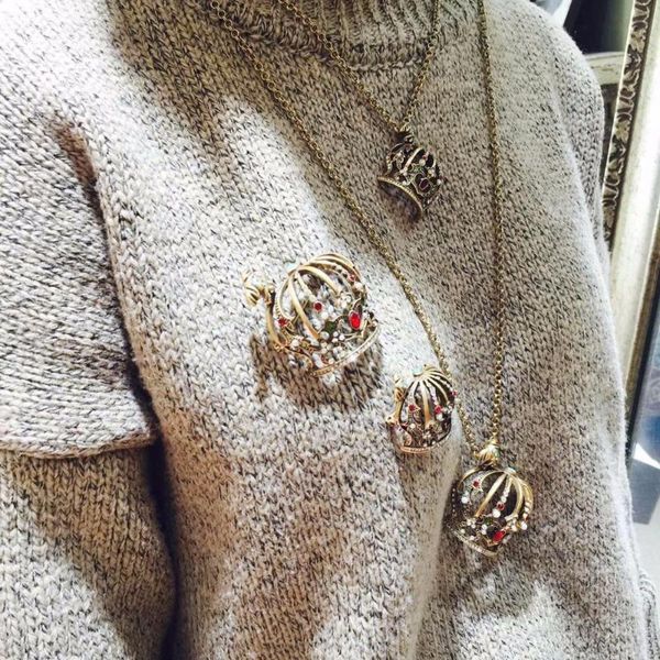 chains rispada k41 italian vintage frog crown pope necklace, Silver
chains rispada k41 italian vintage frog crown pope necklace, Silver