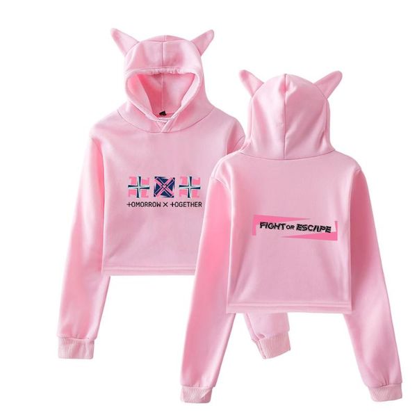 men's hoodies & sweatshirts txt fight or escape tomorrow x togethe kpop cat ear hoodie sweatshirt cool long sleeve cartoon women pullov, Black
men's hoodies & sweatshirts txt fight or escape tomorrow x togethe kpop cat ear hoodie sweatshirt cool long sleeve cartoon women pullov, Black