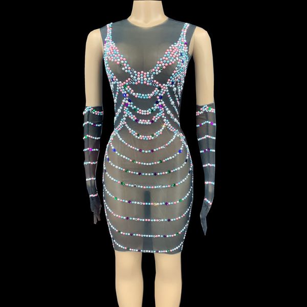 multi-color pearl rhinestone black transparent short dress gloves set women birthday prom nightclub outfit singer stage wear, Black;red
multi-color pearl rhinestone black transparent short dress gloves set women birthday prom nightclub outfit singer stage wear, Black;red