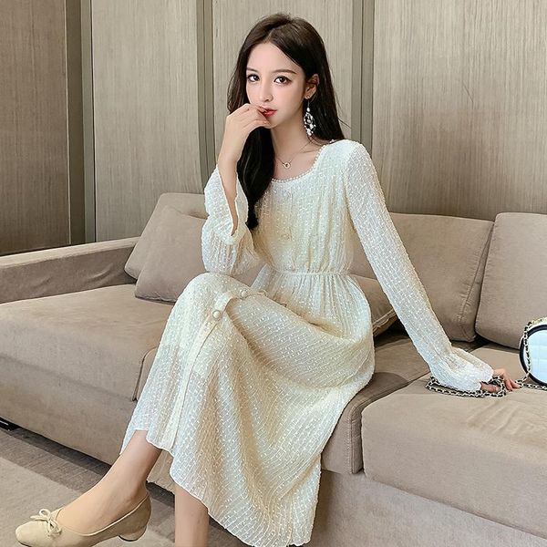 casual dresses women one piece dress autumn 2022 office lady korea style long sleeve solid lace square collar high waist, Black;gray
casual dresses women one piece dress autumn 2022 office lady korea style long sleeve solid lace square collar high waist, Black;gray